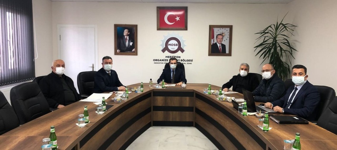 OSB YÖNETİMİ TOPLANDI