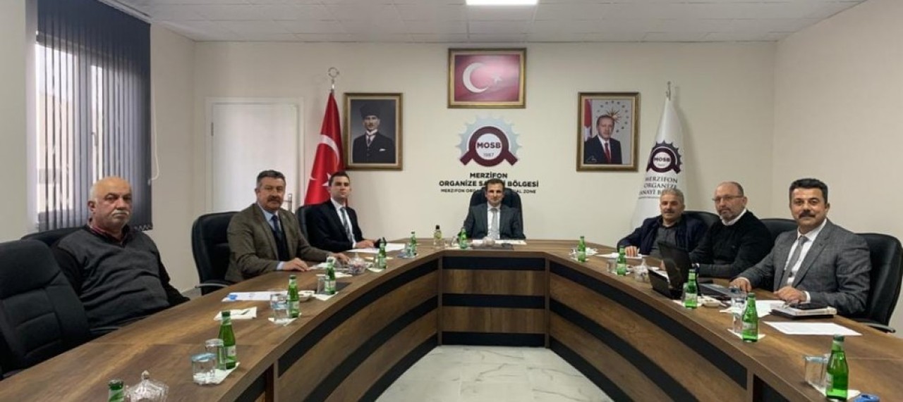 OSB YÖNETİMİ TOPLANDI
