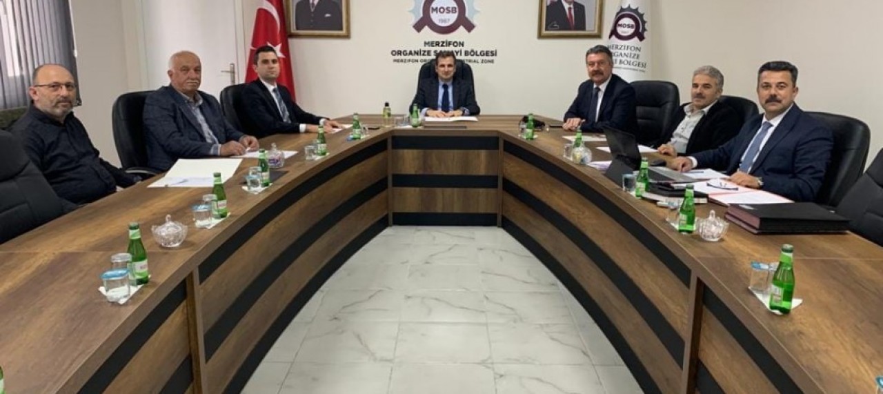 OSB YÖNETİMİ TOPLANDI
