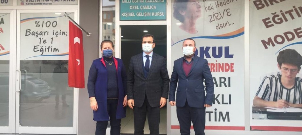 ÖZEL ÇAMLICA KİŞİSEL GELİŞİM KURSU’NU ZİYARET ETTİ