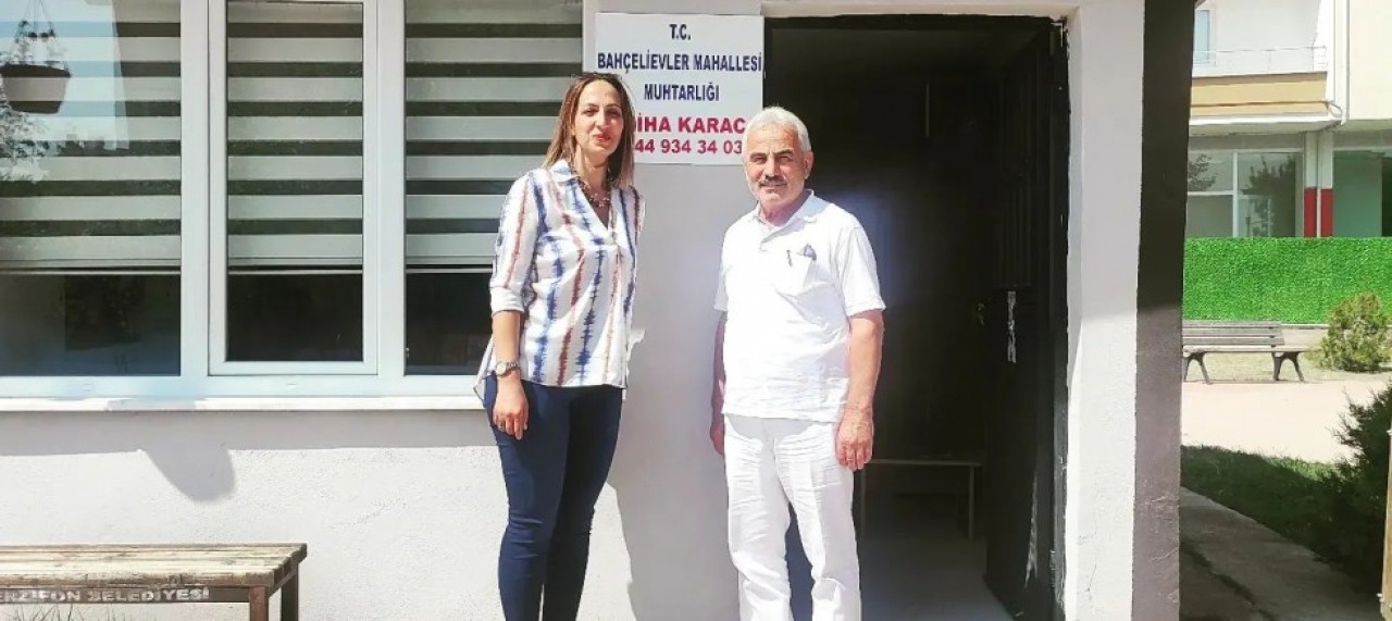 ÖZTÜRK’Ü MERZİFON’DA AĞIRLADI