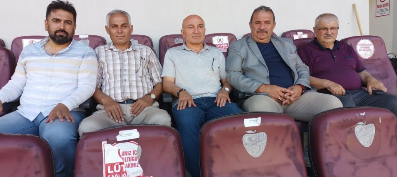 ÖZTÜRK VE ARSLAN’DAN AMASYASPOR FK ANTRENMANINA ZİYARET