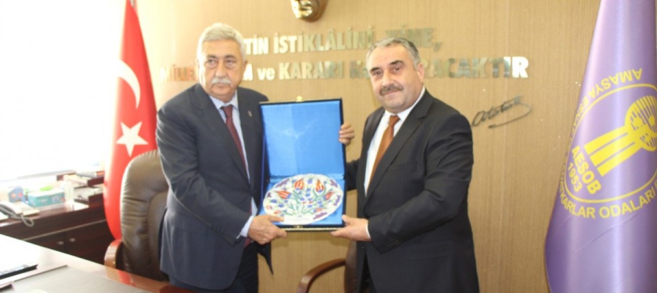 PALANDÖKEN’DEN AMASYA ESNAF ODASINA ZİYARET