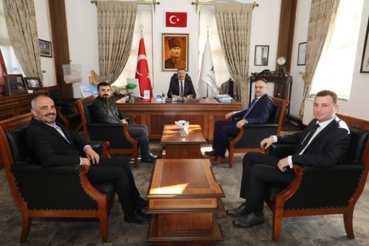 PEHLİVAN VE YÖNETİMİ’NDEN BELEDİYE ZİYARETİ