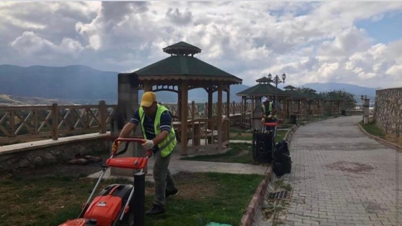 PİKNİK ALANLARINDA TEMİZLİK ÇALIŞMALARI DEVAM EDİYOR