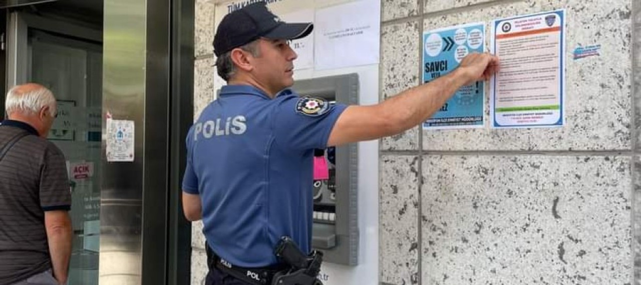 POLİSTEN BROŞÜRLÜ UYARI