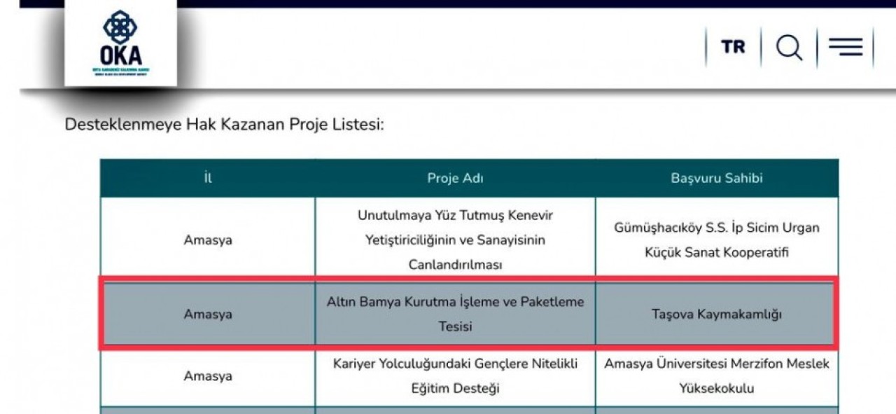 PROJEYE BAKANLIK ONAYI