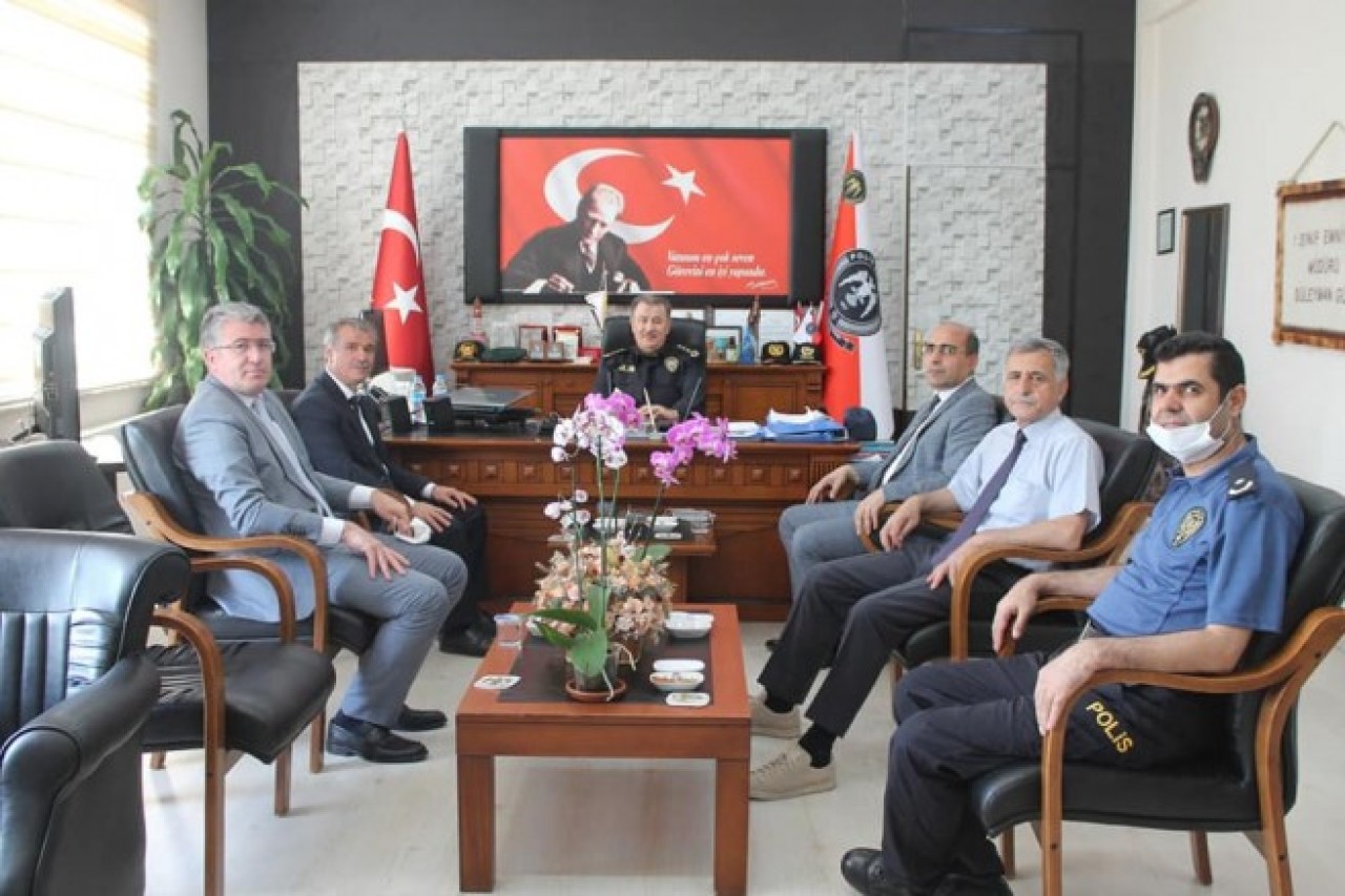 REKTÖR ELMACI’DAN POMEM’E ZİYARET