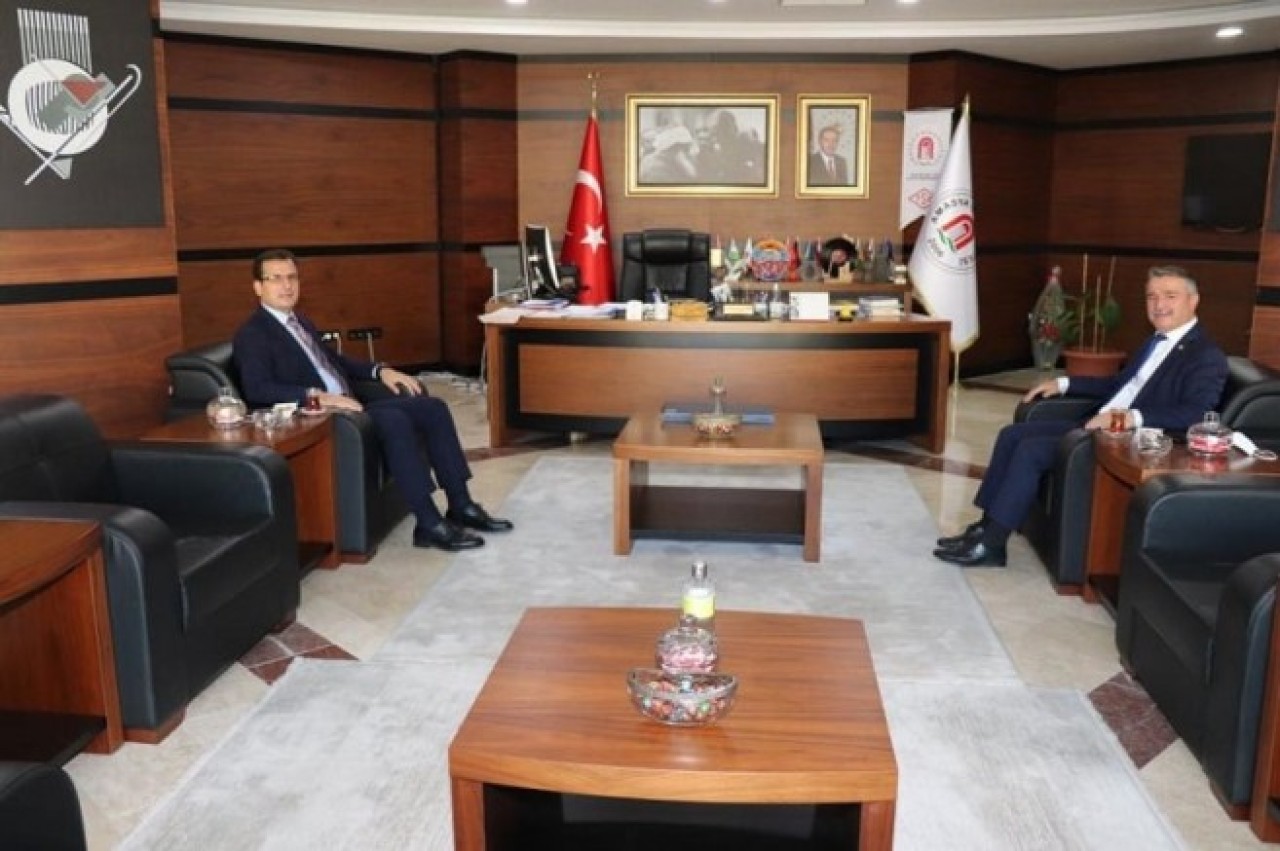 REKTÖR ELMACI’YA İADE-İ ZİYARET