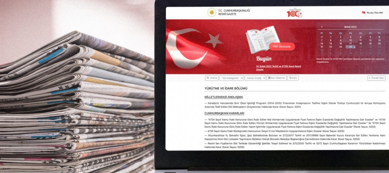 RESMİ İLAN FİYAT TARİFESİ YENİLENDİ