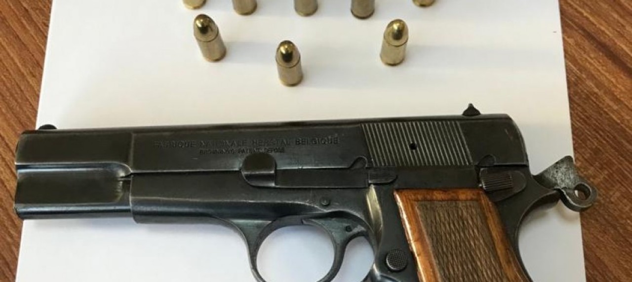 RUHSATSIZ TABANCAYLA YAKALANDI GÖZALTINA ALINDI