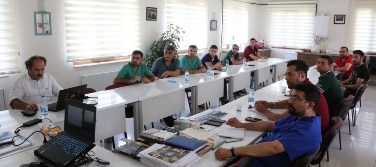 SAHA EKİBİ EĞİTİM TOPLANTISI YAPILDI