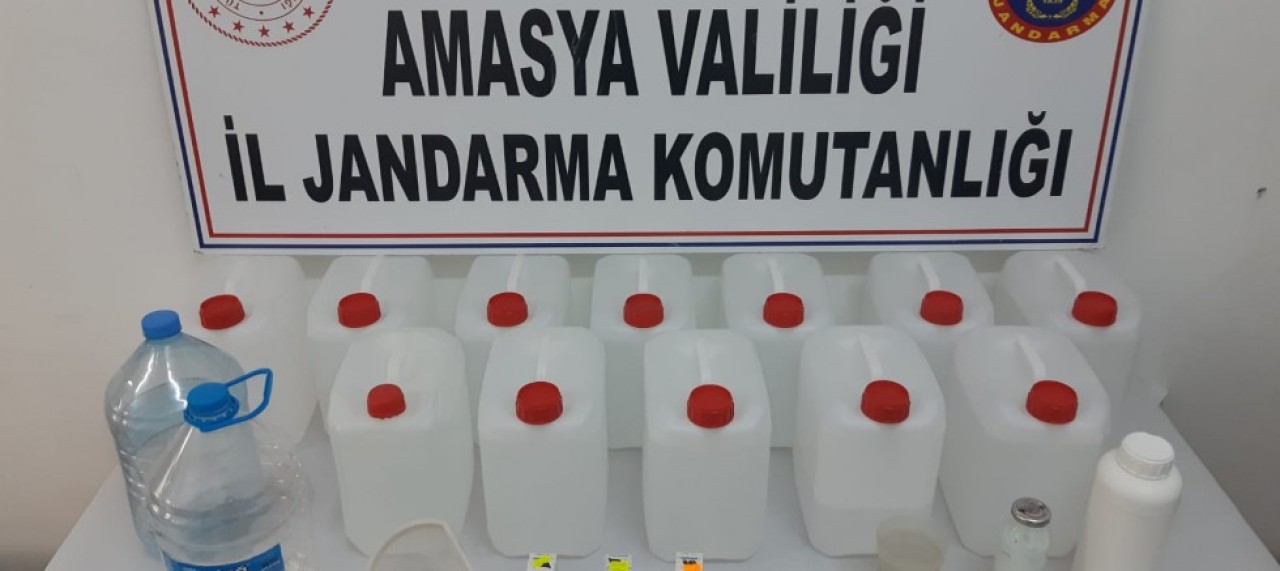 Sahte İçki Ele Geçirildi