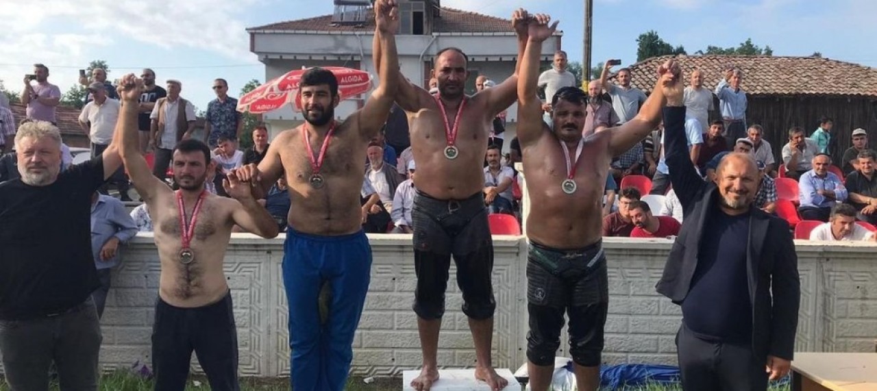 SARAÇ BAŞALTINDA BİRİNCİ OLDU