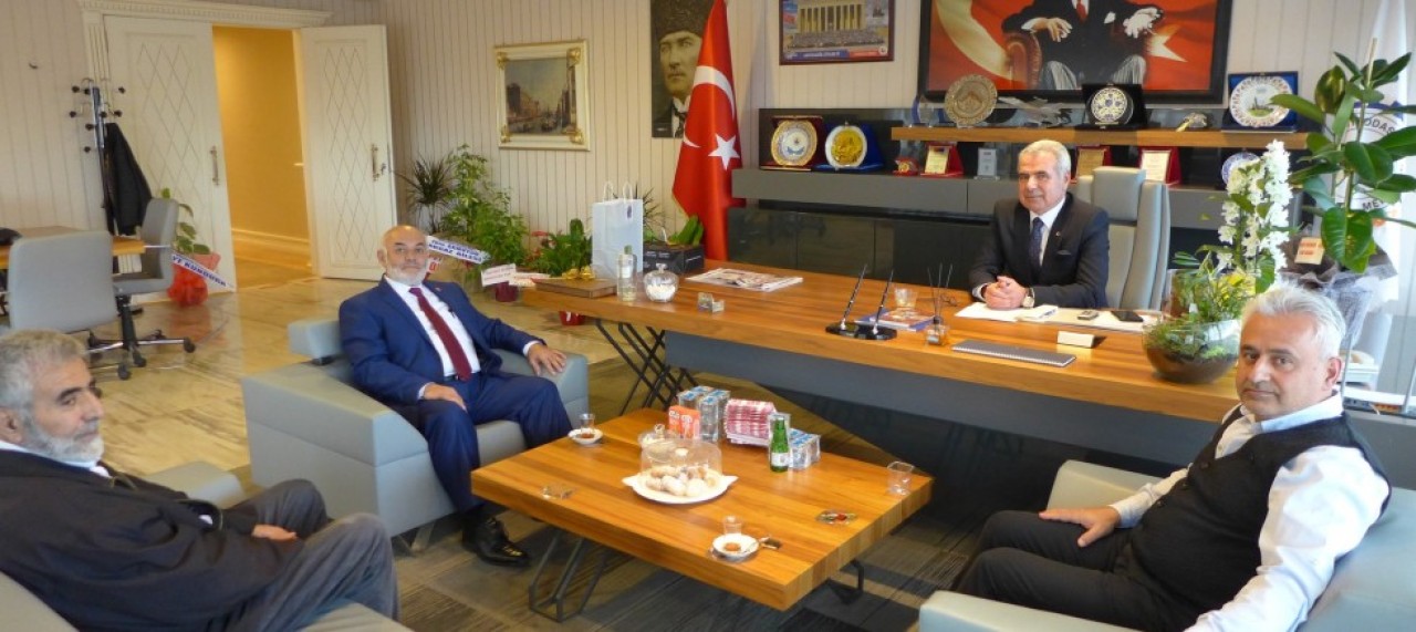 SARIKAYA VE DURAN'DAN ALMAÇ'A HAYIRLI OLSUN ZİYARETİ