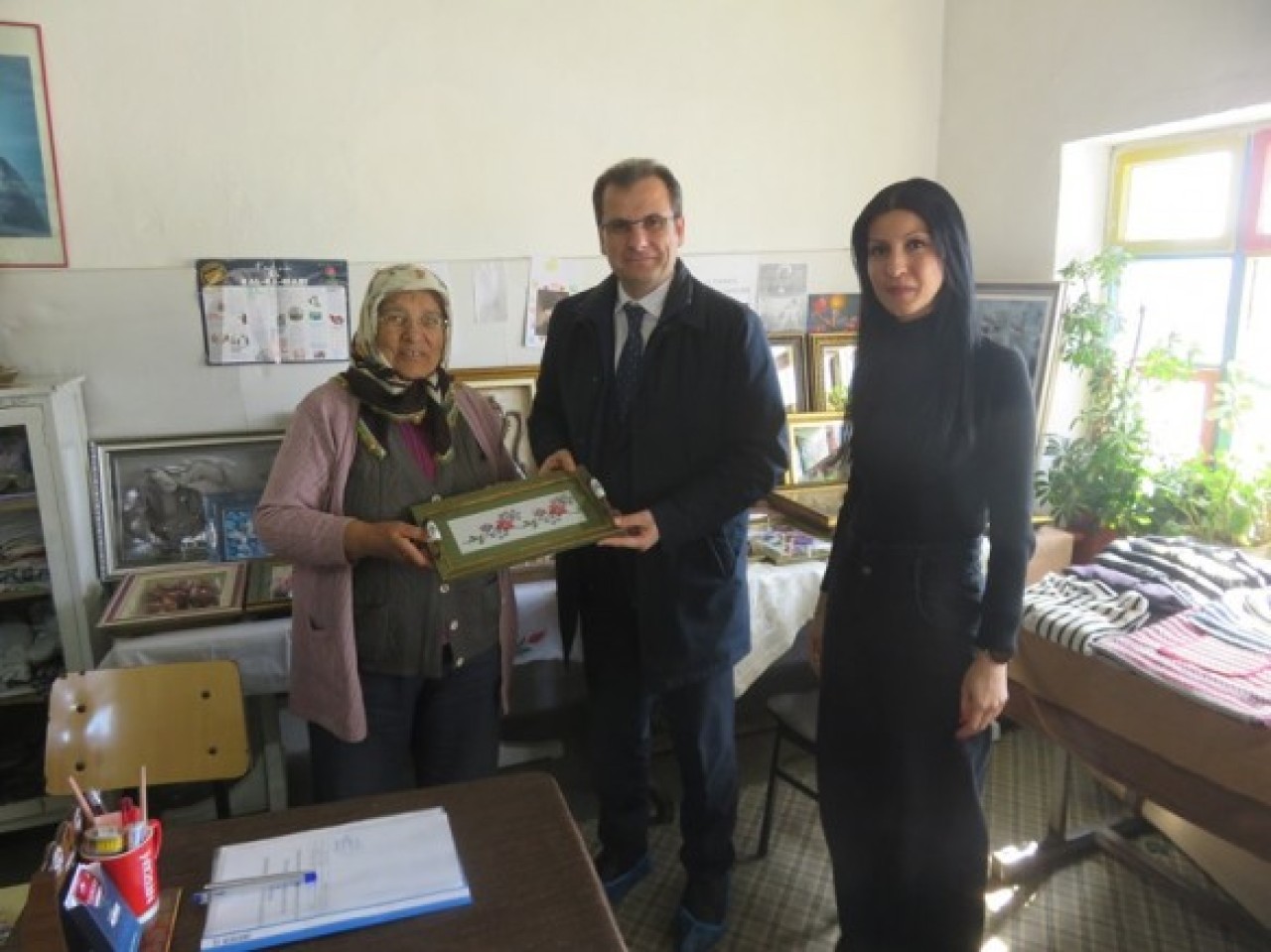 SARIKÖY YAŞAM MERKEZİ’NDE İNCELEMEDE BULUNDU