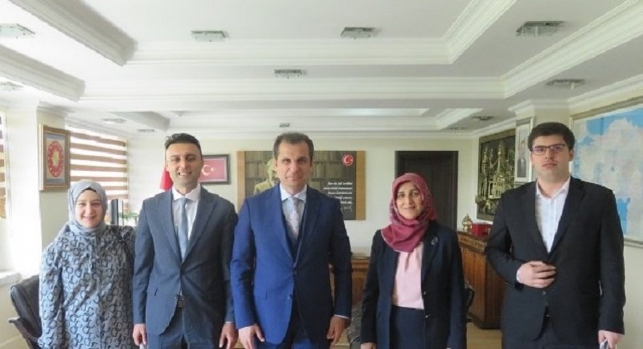 SAVCI VE HAKİMLERDEN VEDA ZİYARETİ
