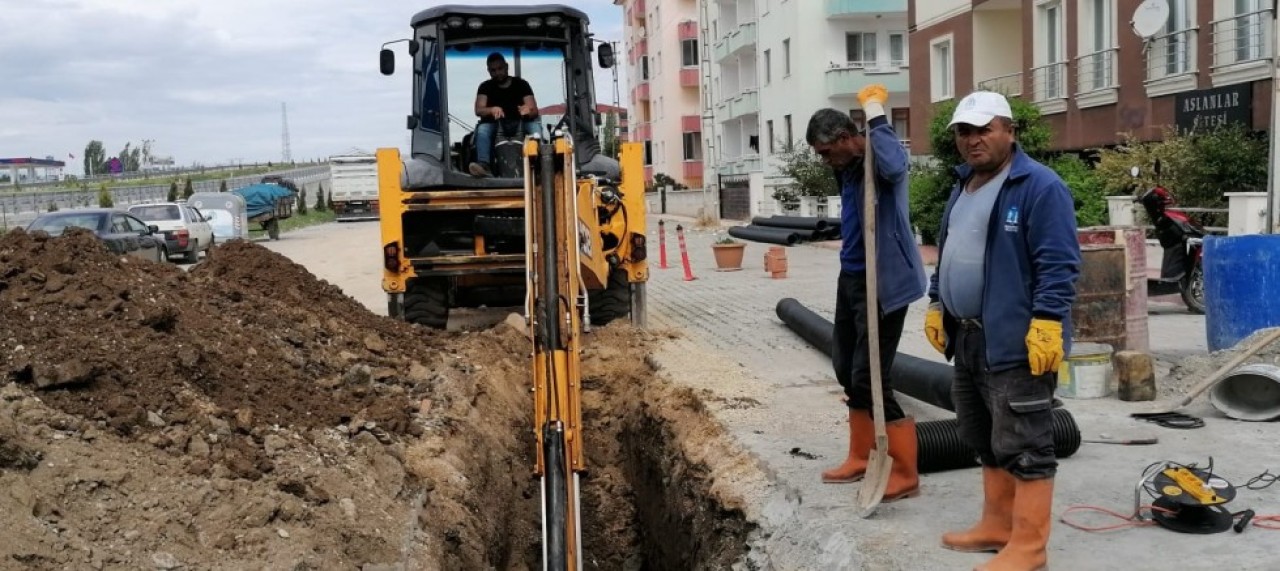 ŞEBEKE ÇALIŞMALARI DEVAM EDİYOR