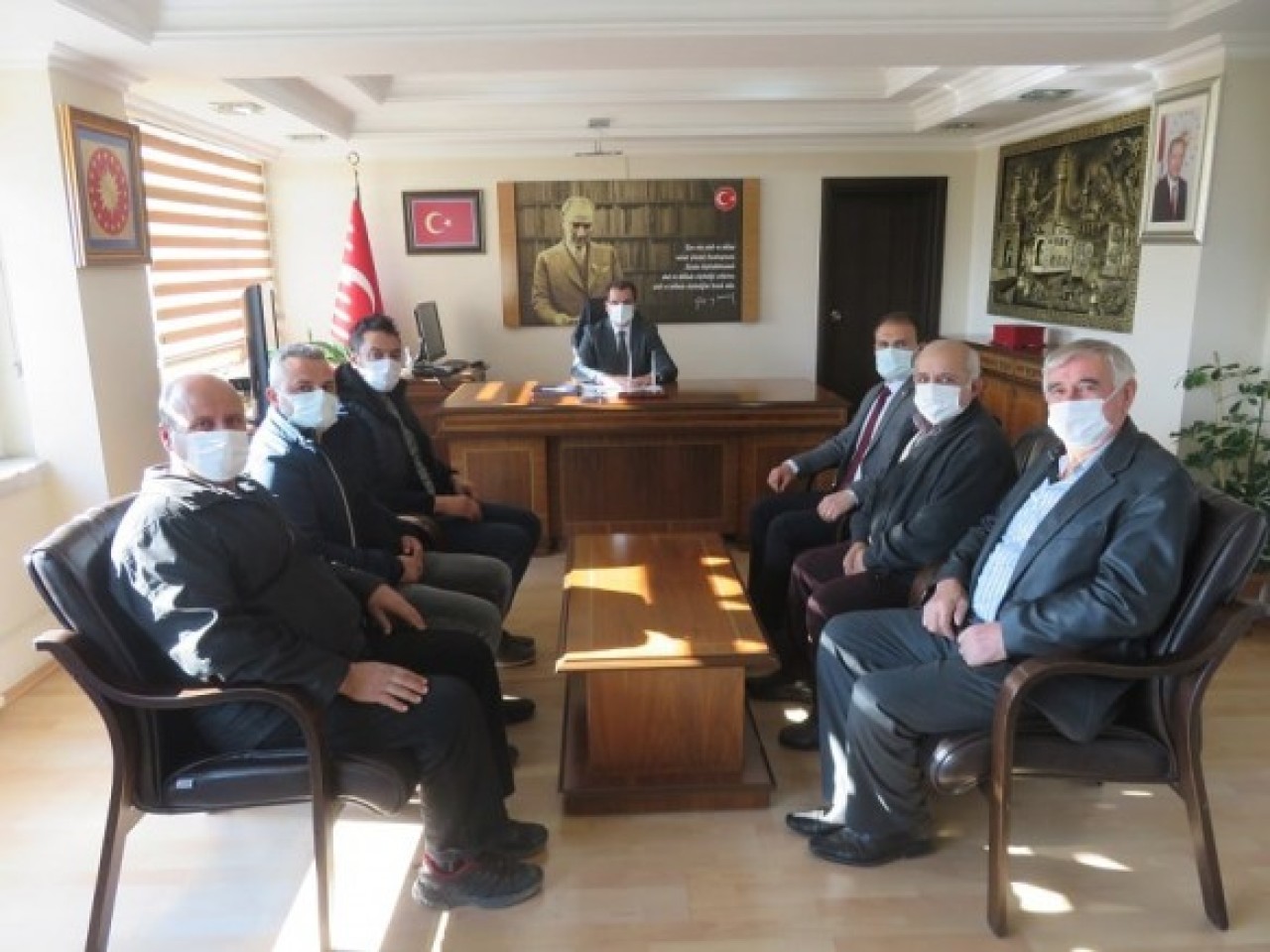 SEÇGEN VE YÖNETİMİNDEN HAYIRLI OLSUN ZİYARETİ