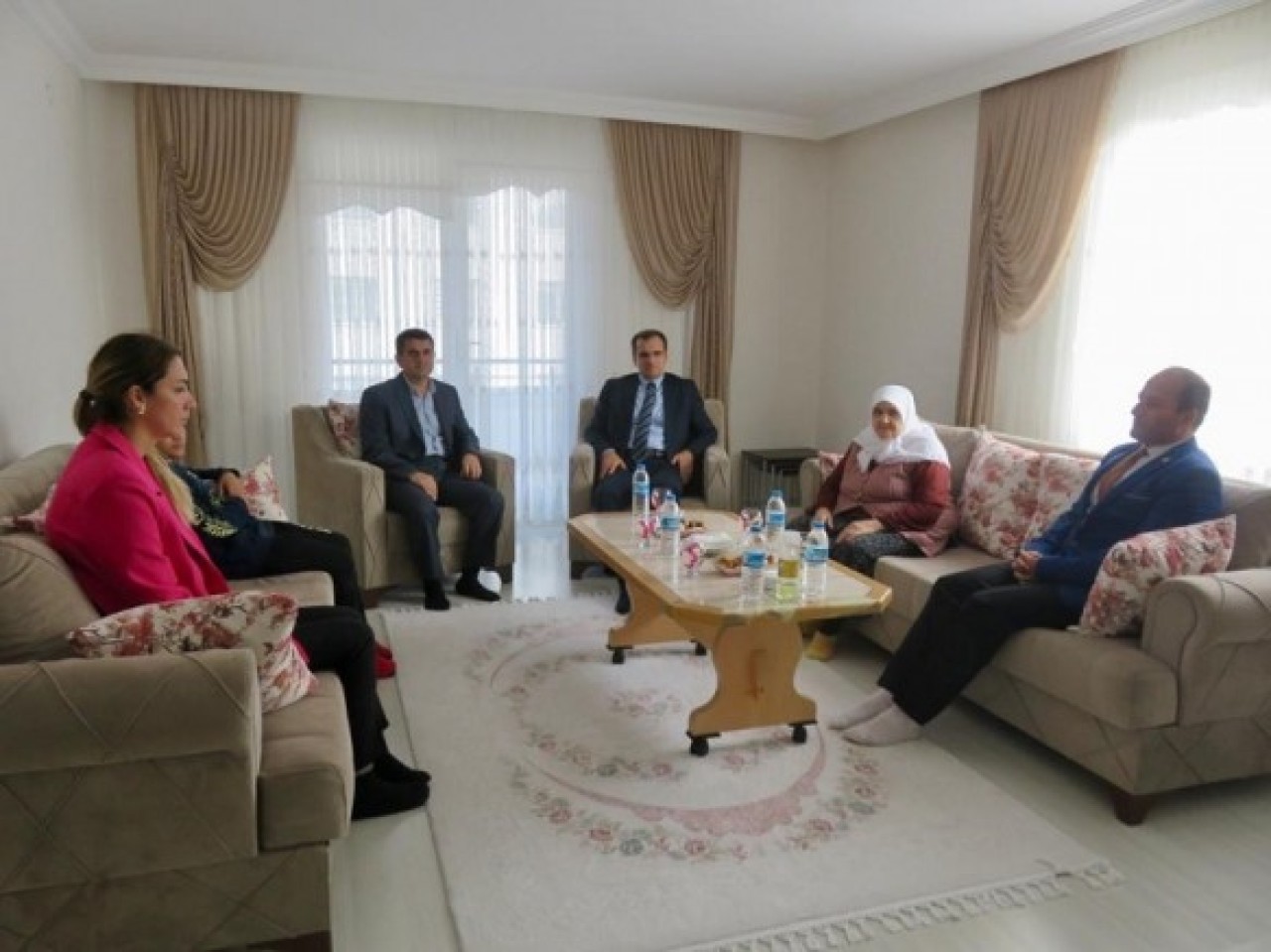 ŞEHİT AİLELERİ VE GAZİ ZİYARETLERİNE DEVAM ETTİ