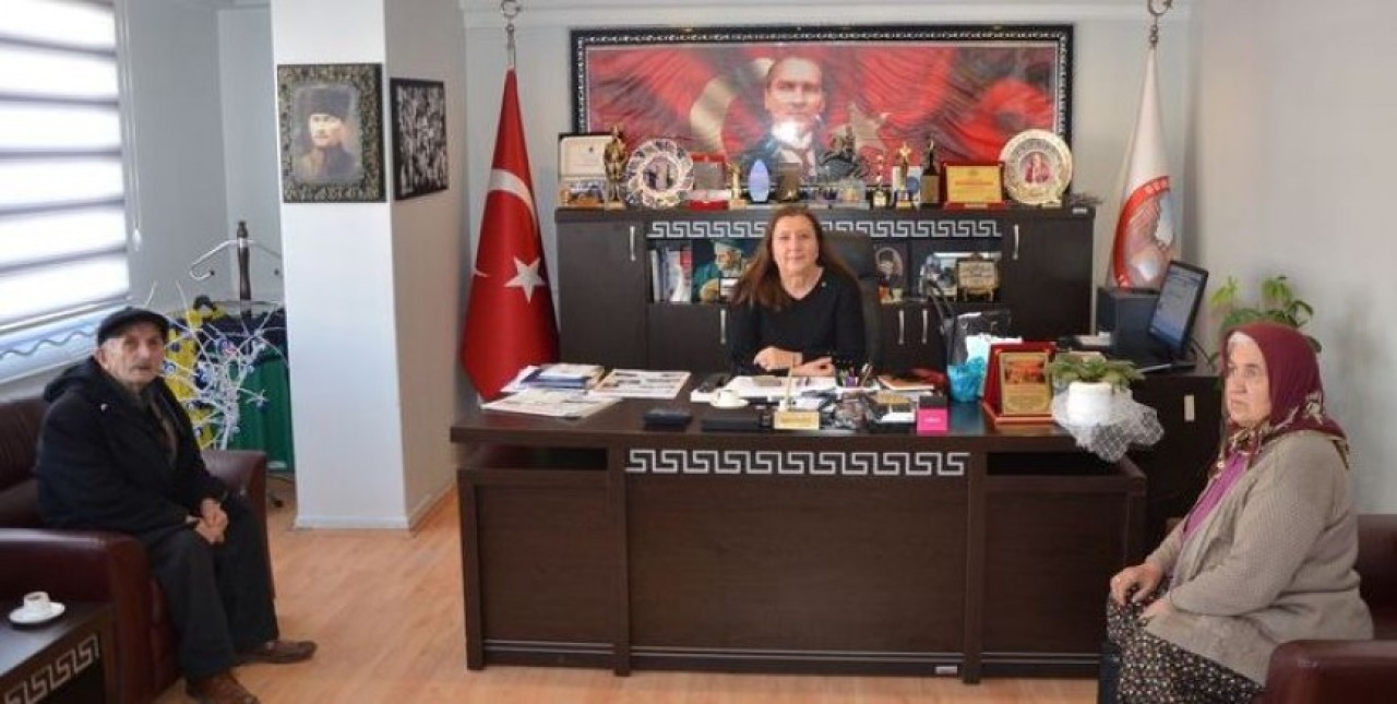 ŞEHİT AİLESİ’NDEN ÖZYOL’A ZİYARET