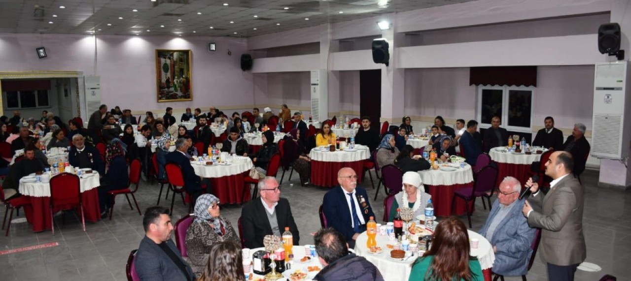 ŞEHİT YAKINLARI VE GAZİLER İLE İFTARDA BULUŞTU