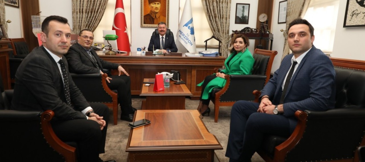 ŞEKERBANK HEYETİ İLE BİR ARAYA GELDİ