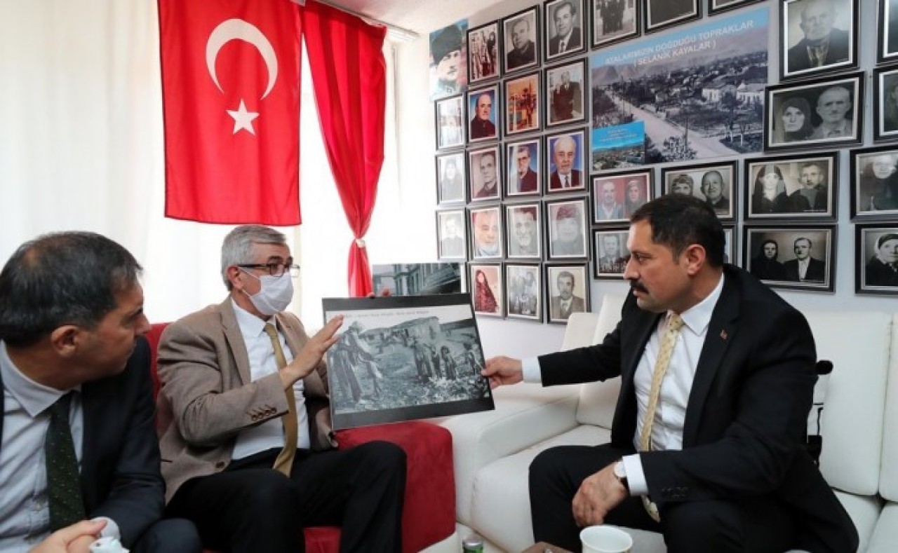 SELANİK MUHACİRLER DERNEĞİNİ ZİYARET ETTİ