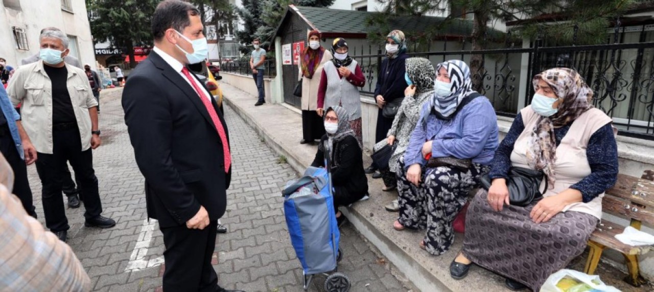 SEMT PAZARINI ZİYARET ETTİ