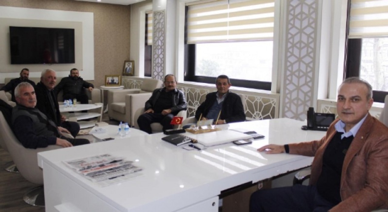 SERACILARDAN BAŞKAN KIRLANGIÇ'A ZİYARET