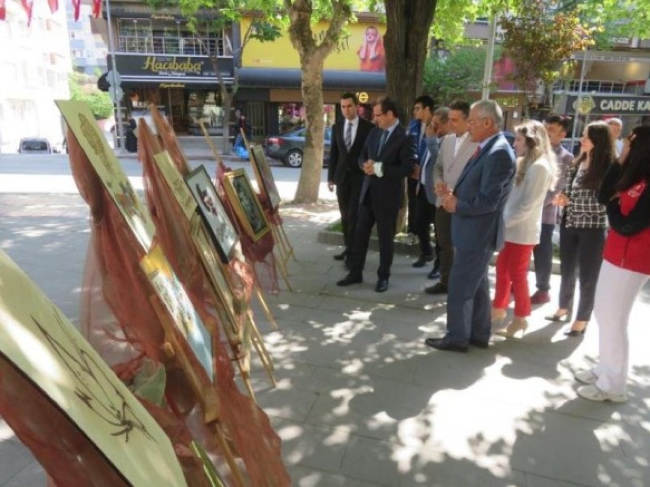 SERGİNİN AÇILIŞINI KAYMAKAM GÜLDOĞAN YAPTI