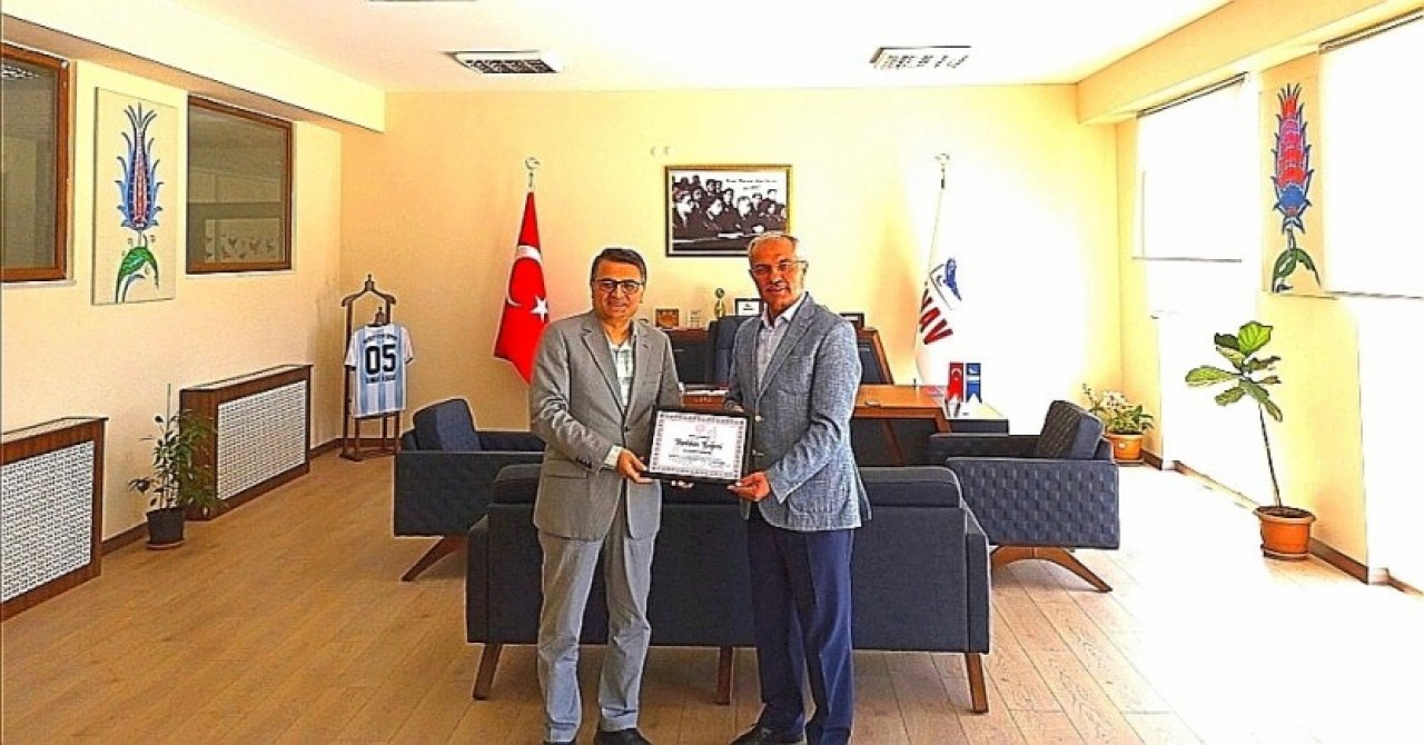 SINAV KOLEJİ’NE TEŞEKKÜR BELGESİ