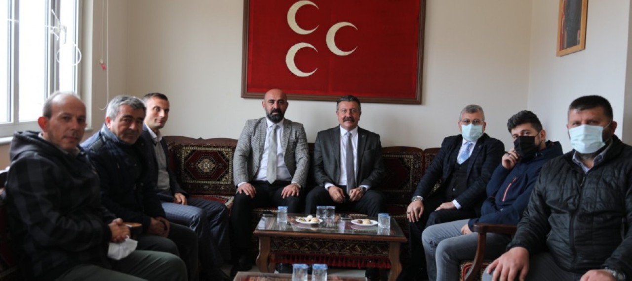SİYASİ PARTİ ZİYARETLERİ DÜN DE DEVAM ETTİ