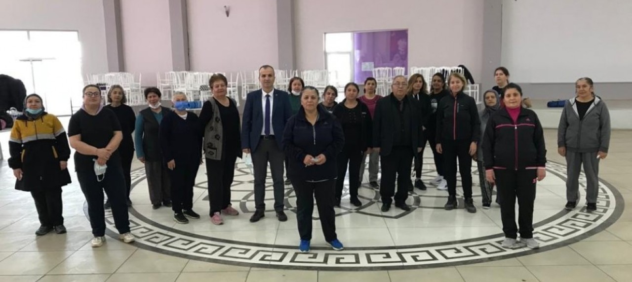 SPOR ETKİNLİĞİNİ ZİYARET ETTİLER
