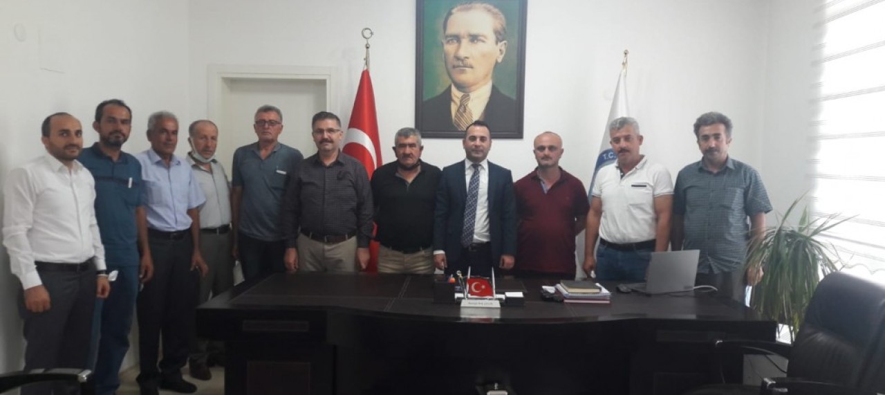STK’LARDAN KAYMAKAM ÇELİK’E ZİYARET