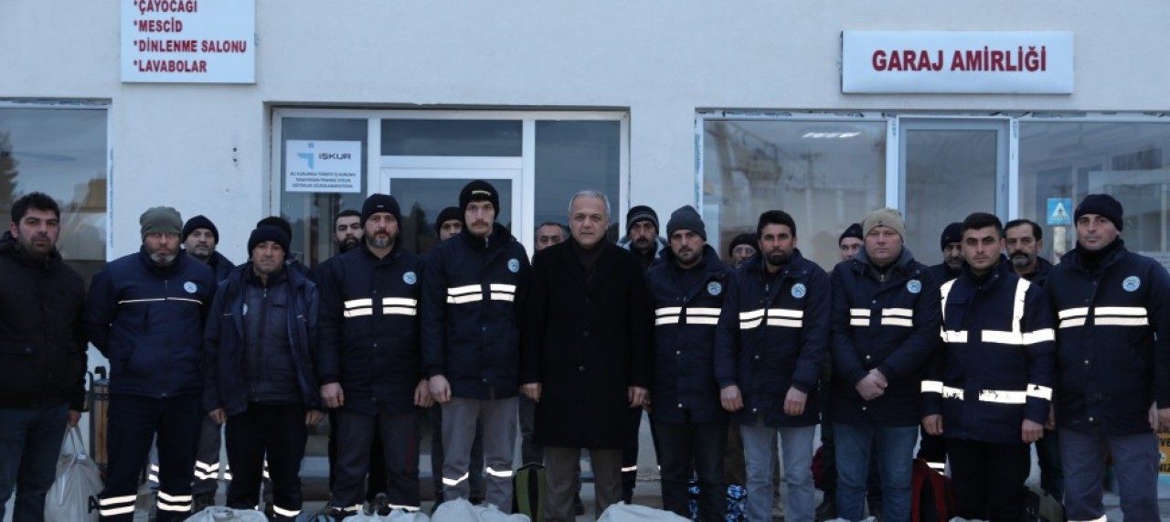 SULUOVA BELEDİYESİ’NDEN DESTEK EKİP