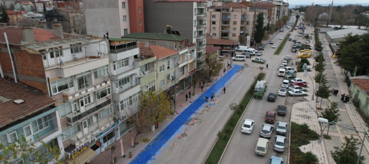 SULUOVA’DA BİSİKLET YOLU HİZMETE GİRDİ