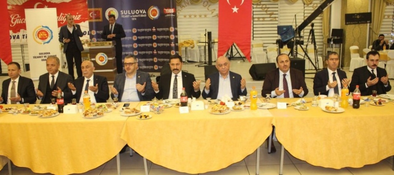 SULUOVA’DA İŞ DÜNYASI İFTARDA BULUŞTU