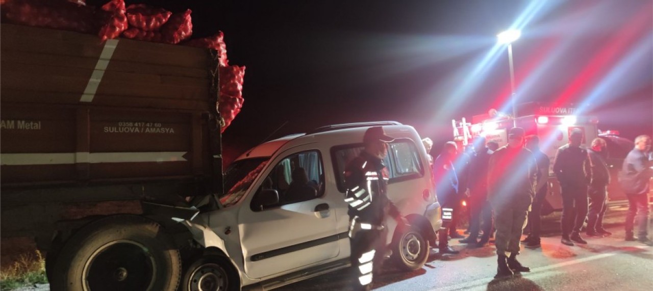 SULUOVA’DA KAZA 1 ÖLÜ
