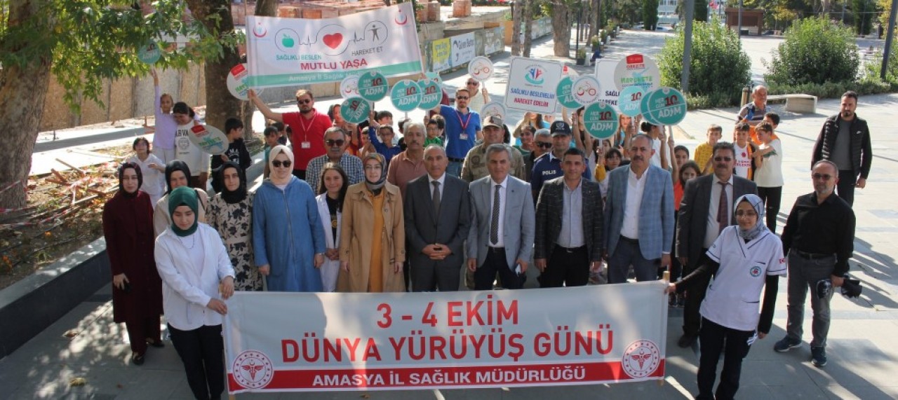 SULUOVA’DA “SAĞLIK İÇİN HAREKET ET” YÜRÜYÜŞÜ YAPILDI