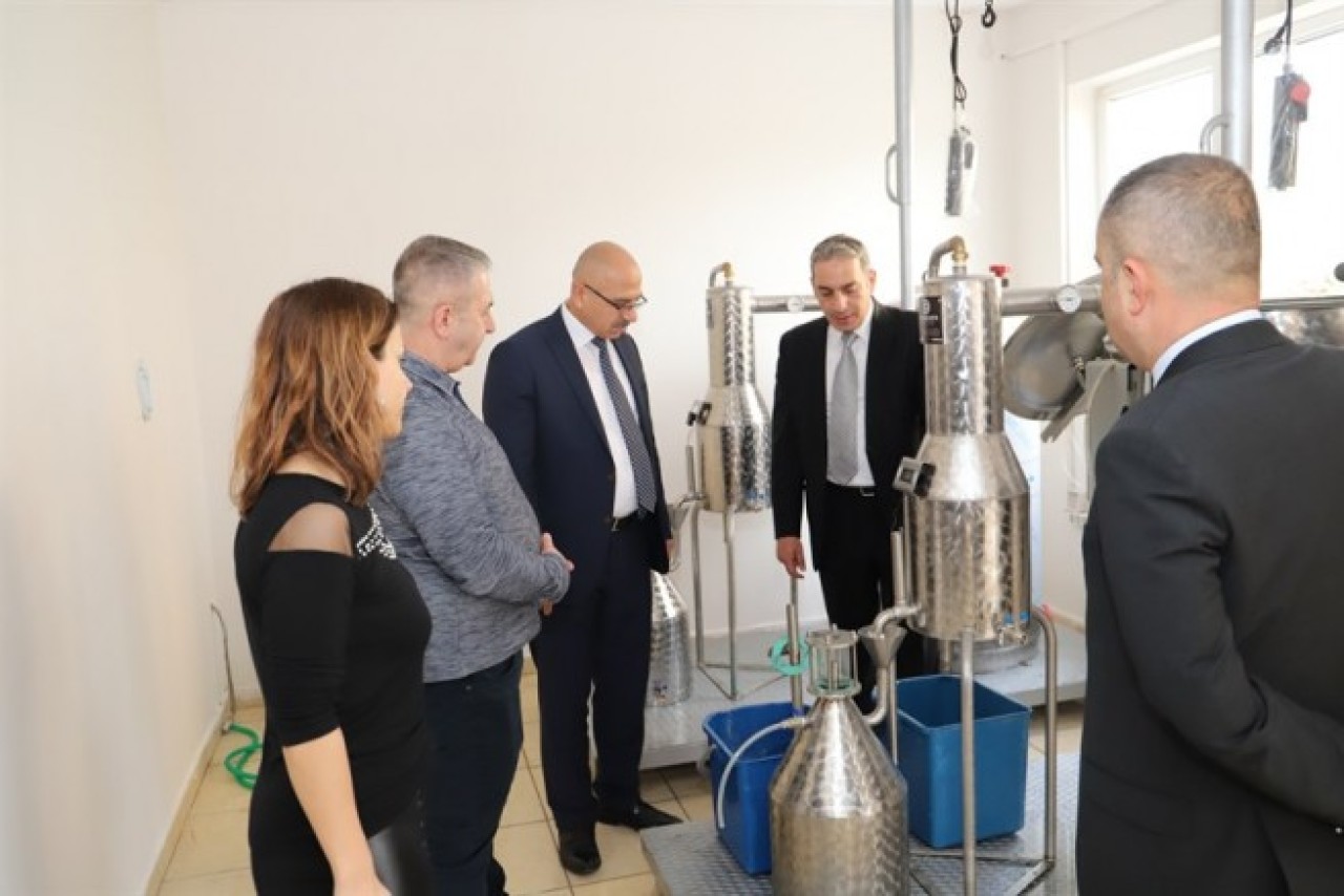 SULUOVA MYO’DA LAVANTA ÜRETİM TESİSİ KURULDU