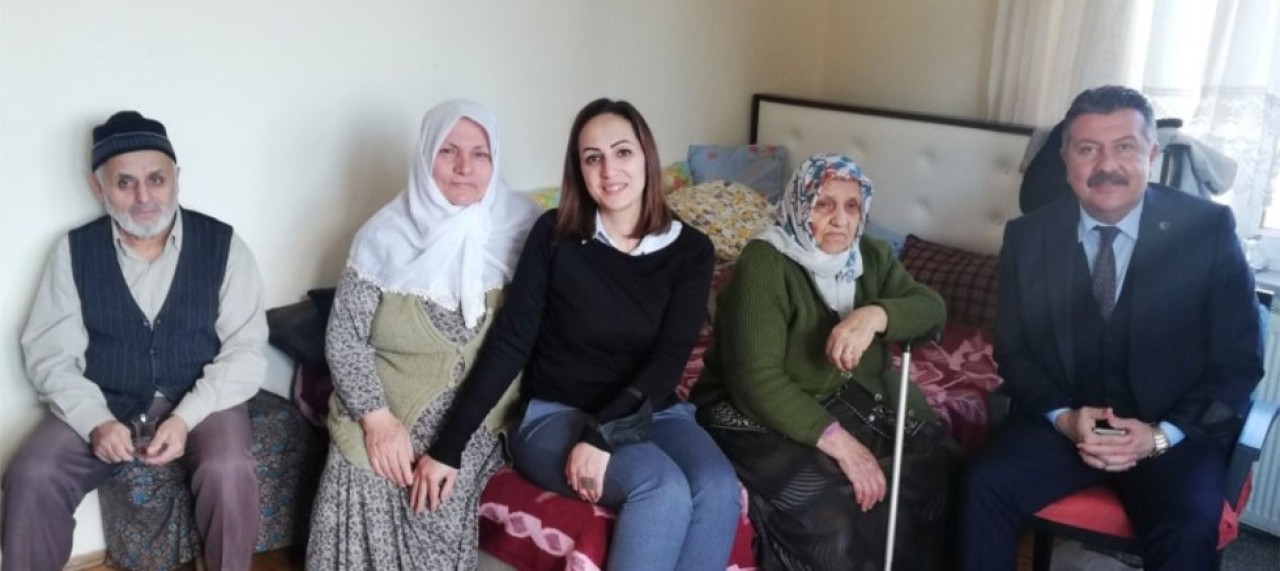 SÜNDÜS ŞEKER’İ ZİYARET ETTİ