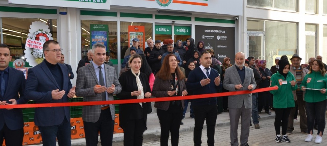 TARIM KREDİ KOOPERATİF MARKET AÇILDI