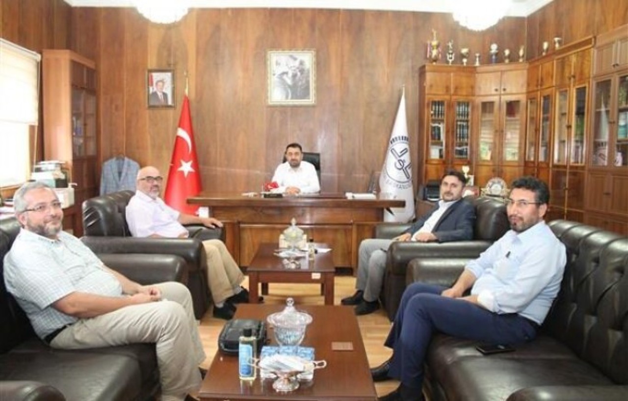 TASHİH-İ HURUF SINAV KOMİSYONU MÜFTÜYÜ ZİYARET ETTİ