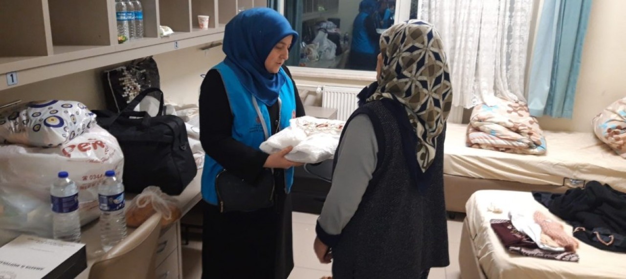 TDV’DEN DEPREMZEDELERE ZİYARET