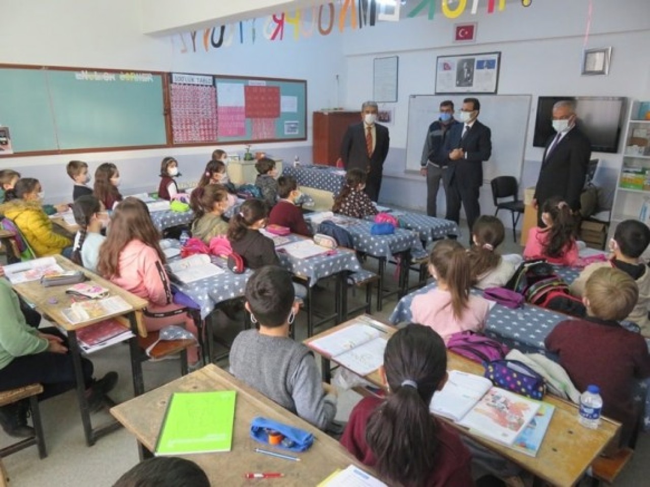 TEDBİRLERİ YERİNDE İNCELEDİ