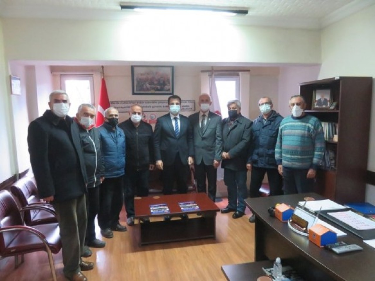 TEMAD’I ZİYARET ETTİ