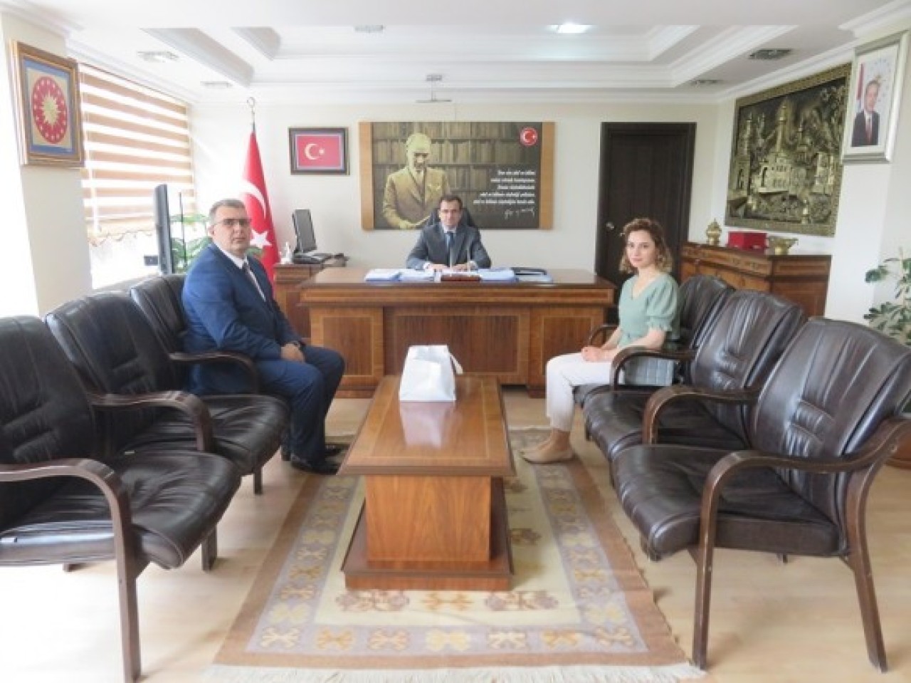 THK’DAN GÜLDOĞAN’A ZİYARET