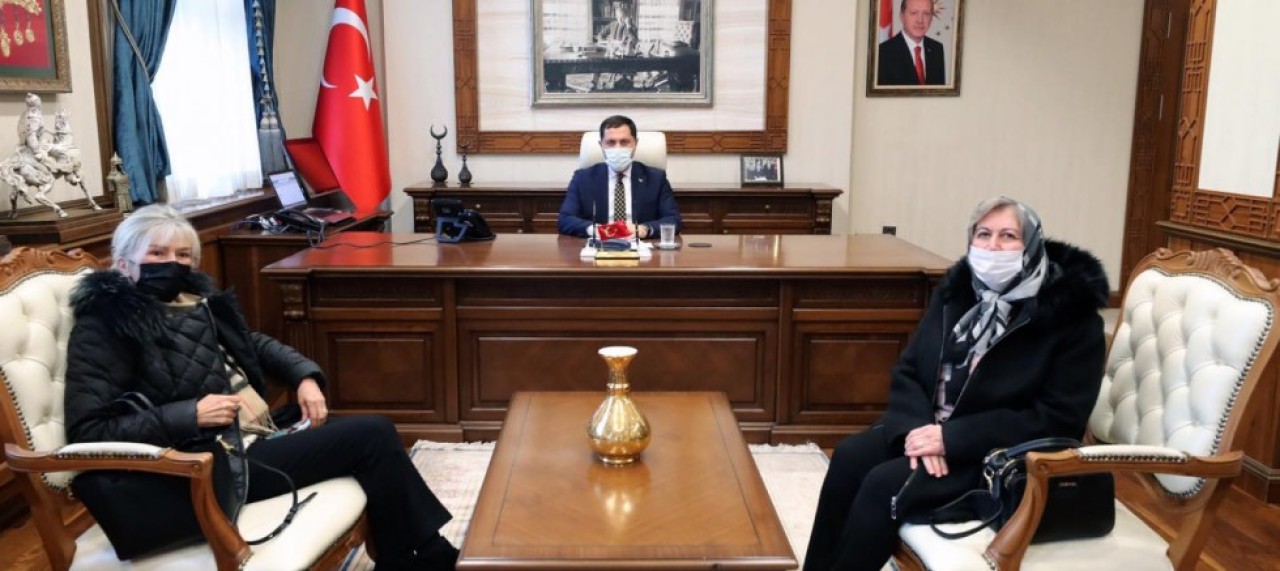 TOPAL'DAN VALİ MASATLI'YA ZİYARET