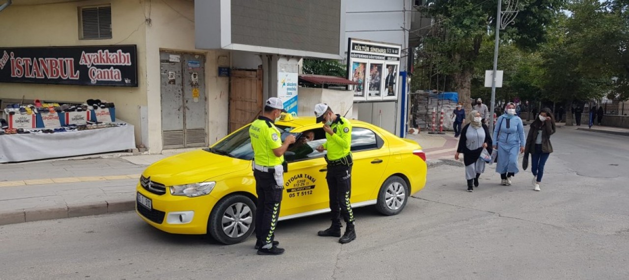 TOPLU TAŞIMA ARAÇLARI DENETLENDİ
